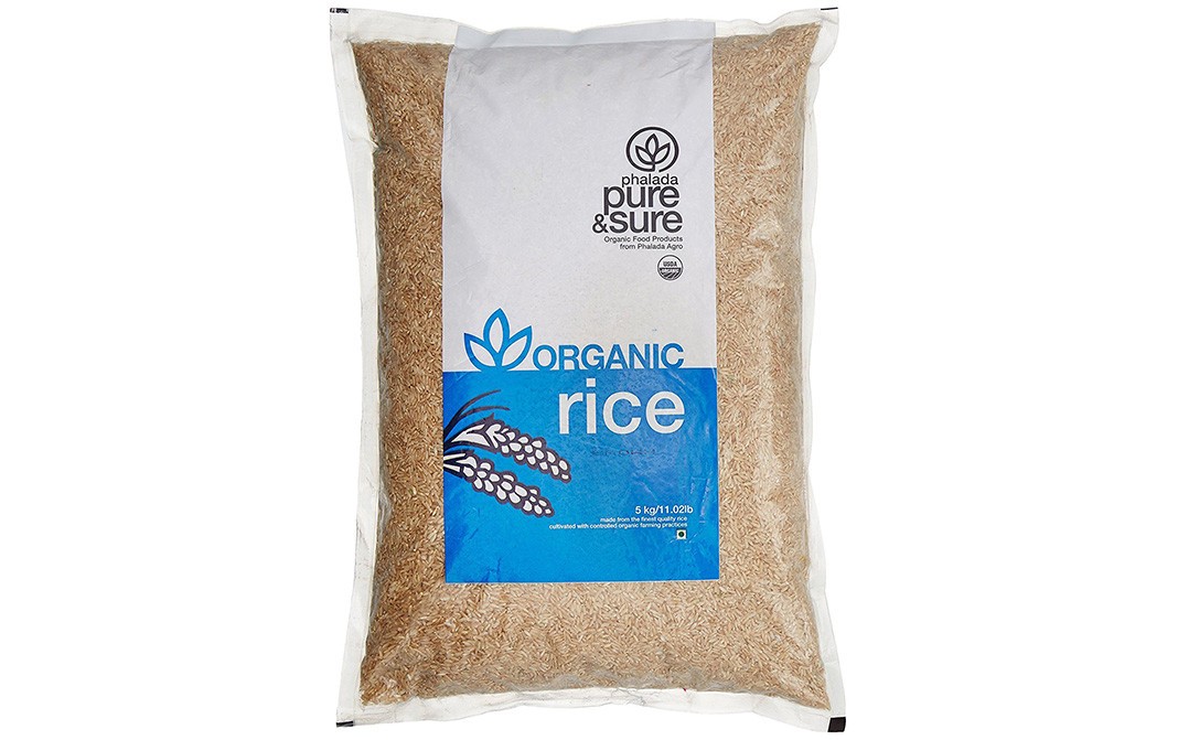 Pure & Sure Organic Rice    Pack  5 kilogram